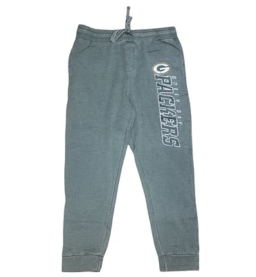 NFL Sweat Pants Trackside Fleece Cuffed Packers