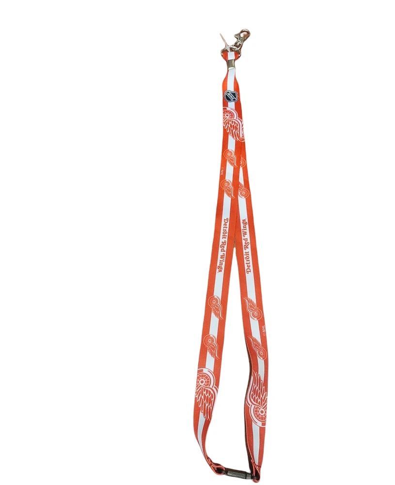 NHL Lanyard Sublimated Red Wings