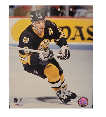 NHL 8x10 Player Photograph On Ice Cam Neely Bruins