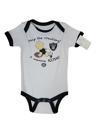 NFL Infant Onesie Crawling Raiders