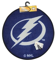 NHL Fan Mat Puck Lightning