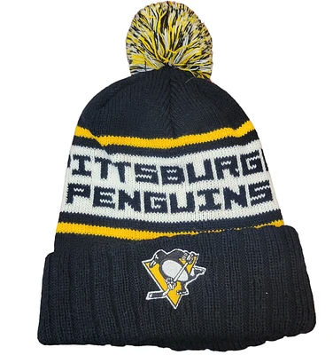 NHL Knit Hat Pillow Line Penguins