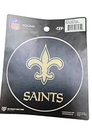 NFL Round Decal Saints