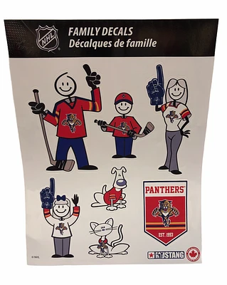 NHL Family Decals Panthers