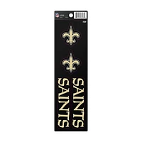 NFL 4pc Sticker Sheet Saints
