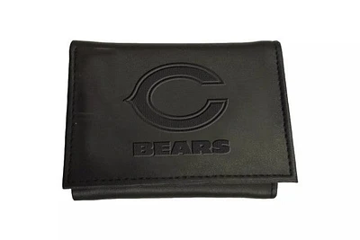 NFL Wallet Leather Tri-Fold Bears (Black)