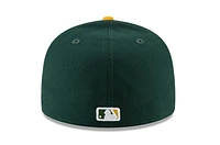 MLB Hat 5950 ACPerf Home Athletics (Forest Green & Yellow)