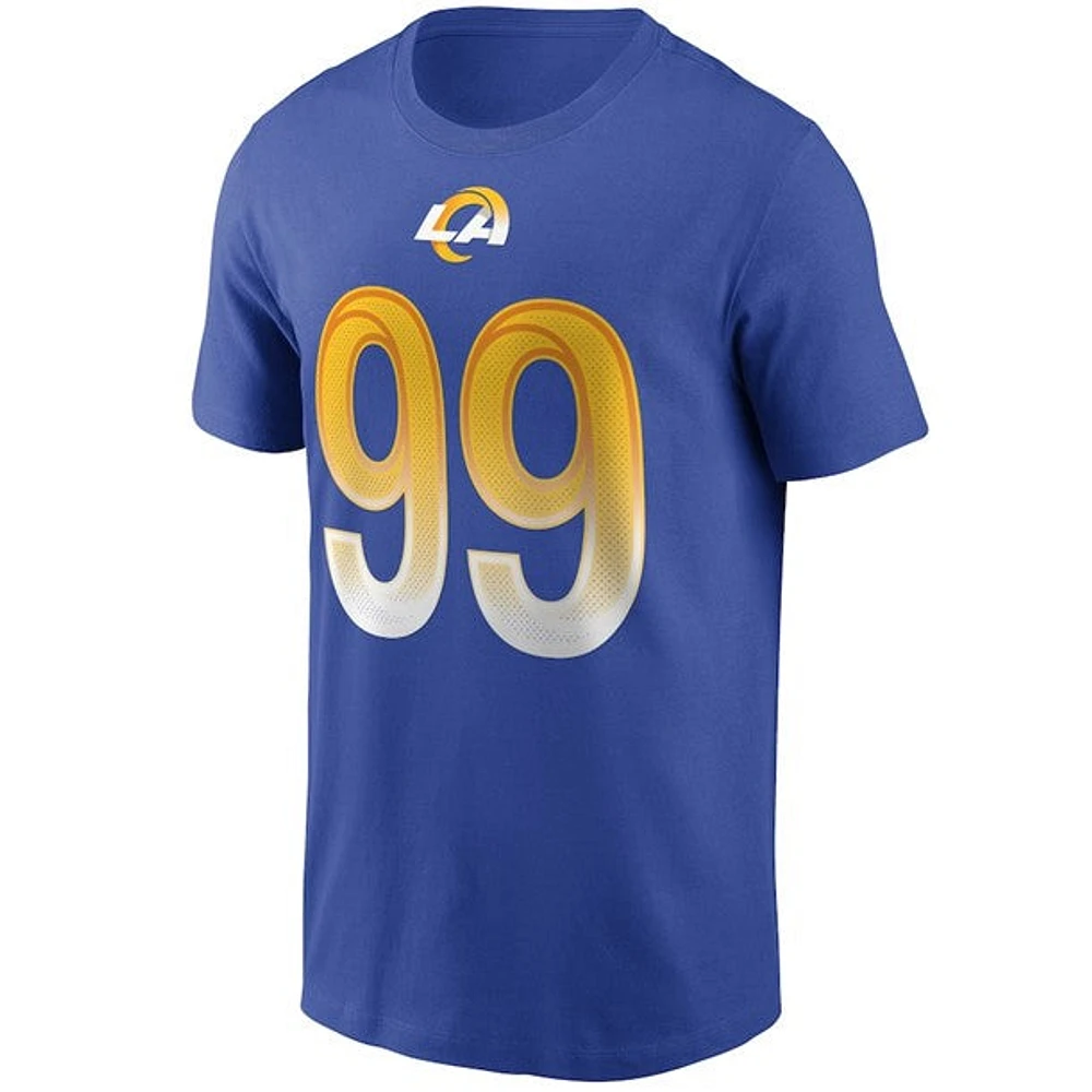 NFL Player T-Shirt Name And Number Aaron Donald Rams