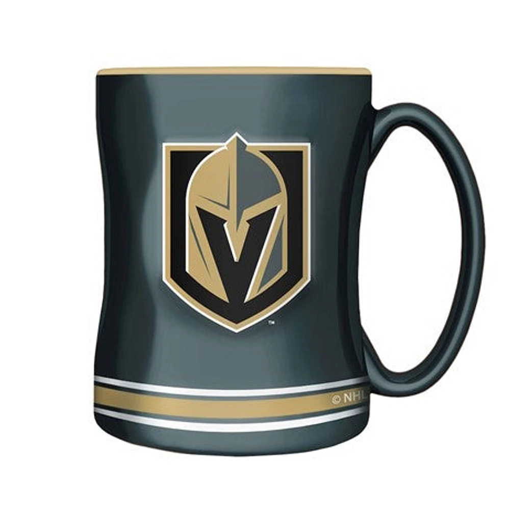 NHL Coffee Mug Sculpted Relief Golden Knights