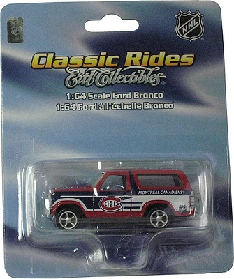 NHL Diecast Collectible 1:64 Ford Bronco Canadiens