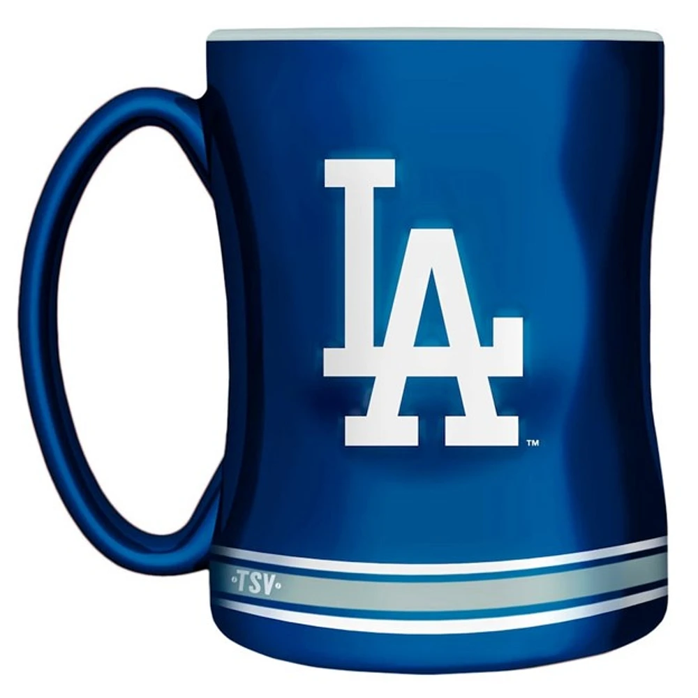 MLB Coffee Mug Sculpted Relief Dodgers