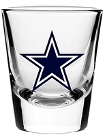 NFL Shot Glass 2oz Clear Cowboys