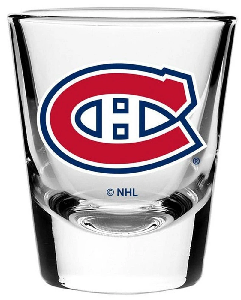 NHL Shot Glass 2oz Canadiens