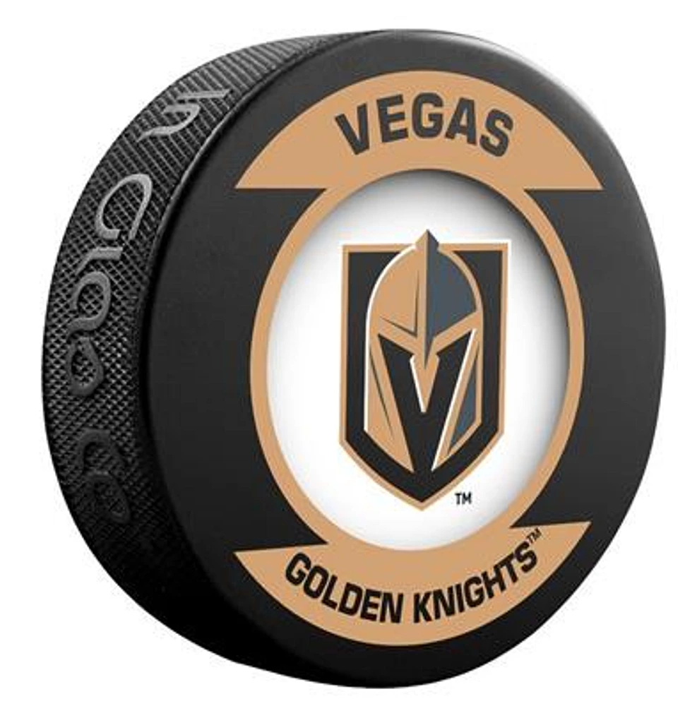 NHL Puck Retro Golden Knights