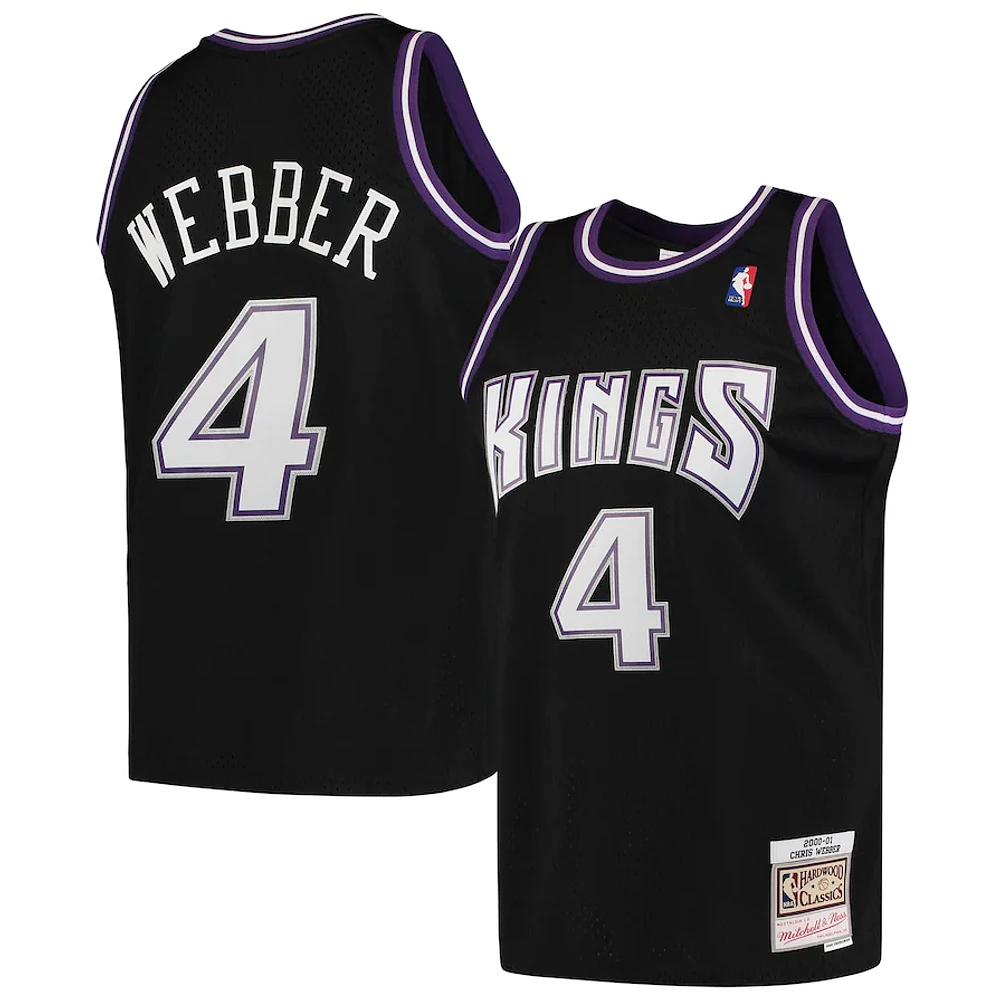 NBA Hardwood Classics Player 2000-01 Swingman Jersey Chris Webber Kings (Black)