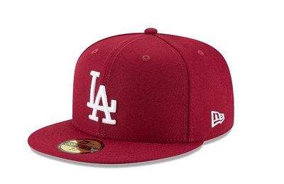 MLB Hat 5950 Basic Cardinal Dodgers (Burgundy)