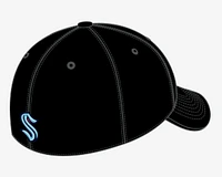 NHL Hat Structured Stretch Core Wordmark Kraken