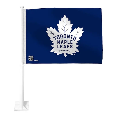 NHL Car Flag 11x15 Logo Maple Leafs