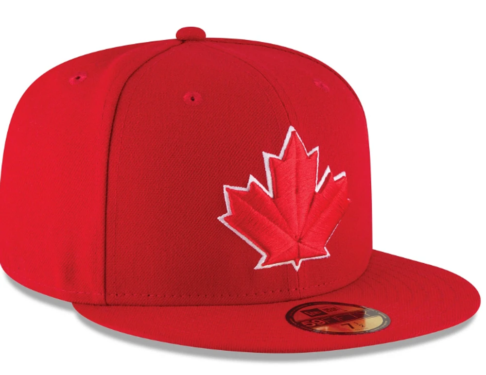 MLB Hat 5950 AC Perf Alt2 Blue Jays (Red)