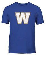 CFL T-Shirt Primary Logo Blue Bombers