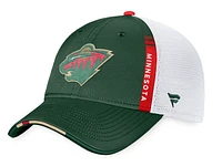 NHL Hat Structured Adjustable Draft 2022 Wild