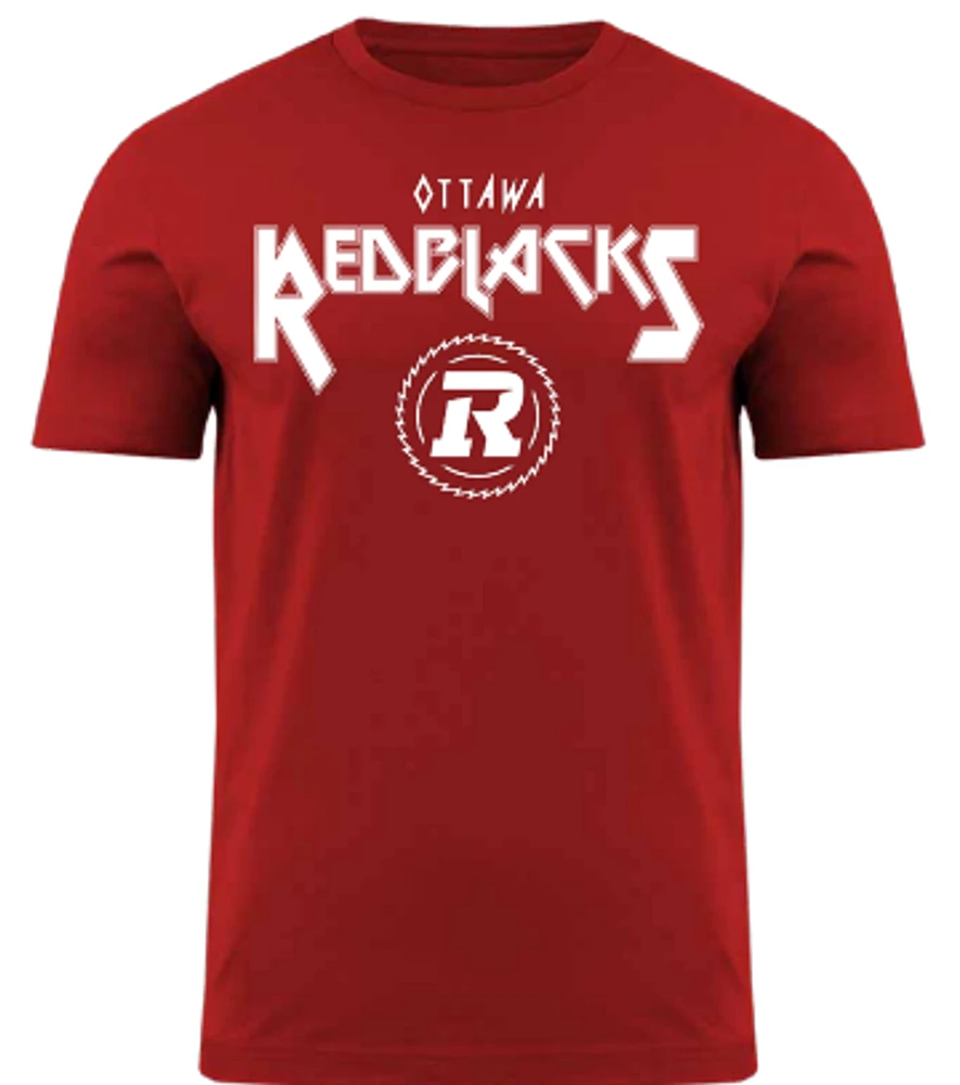 CFL T-Shirt Rock On Redblacks