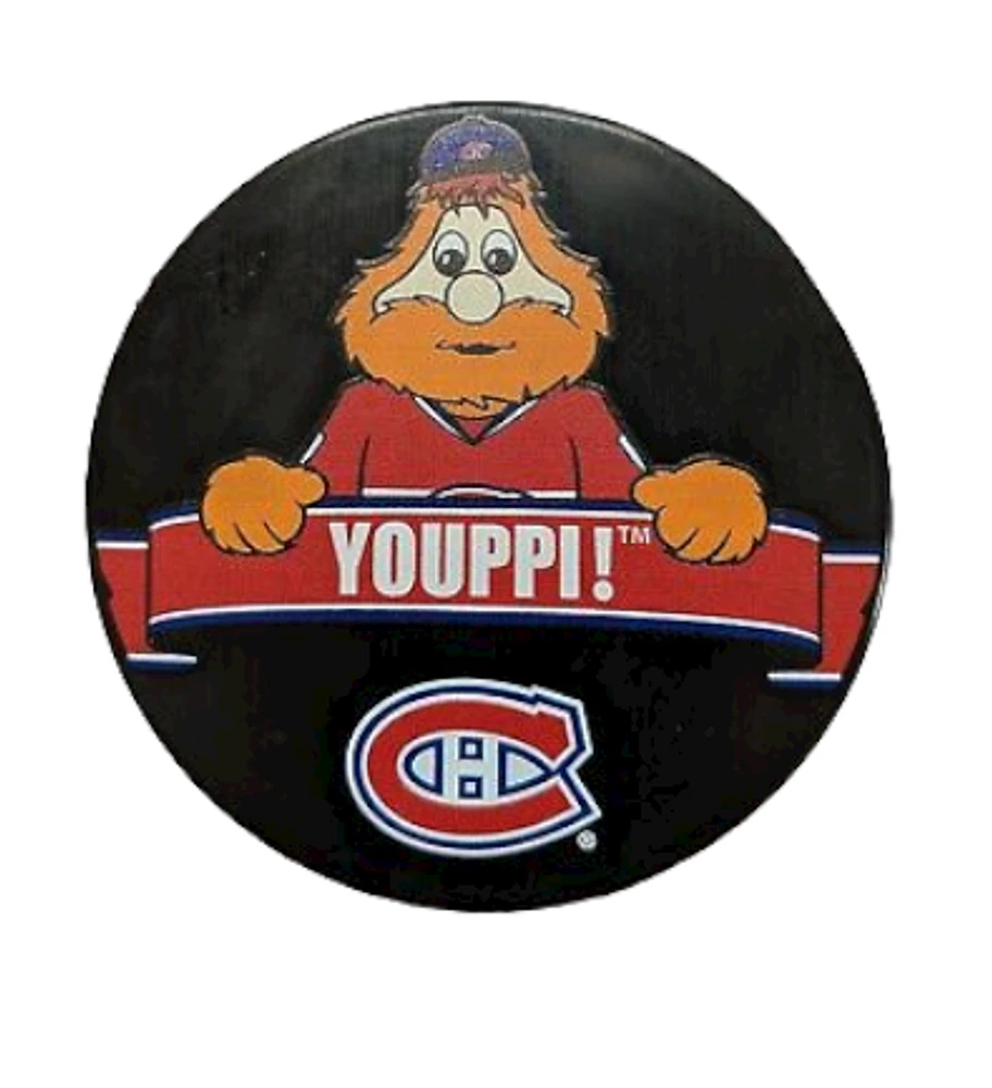 NHL Puck Mascot Canadiens