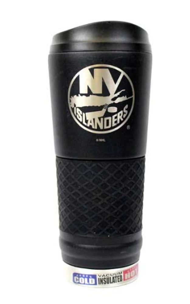 NHL Travel Mug Black 24oz. Stealth Islanders