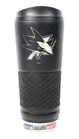 NHL Travel Mug Black 24oz. Stealth Sharks