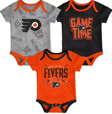 NHL Infant 3PC Onesie Set Game Time Flyers