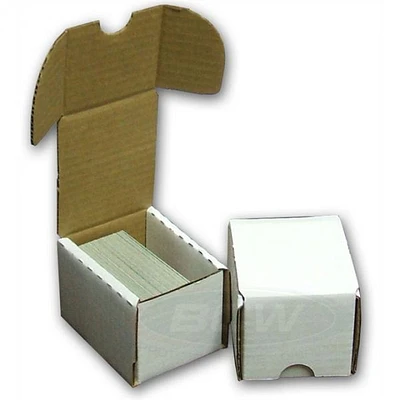 100CT Cardboard Card Storage Box