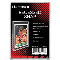 Card Snap Recessed Card Holder Ultra Clear