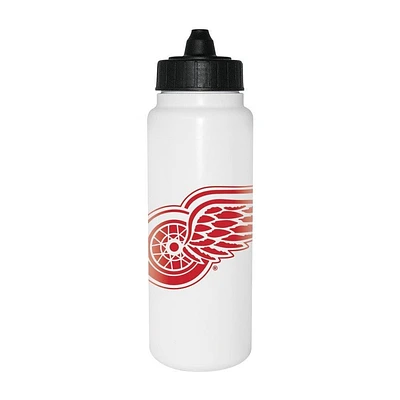 NHL Water Bottle Plastic Tallboy Red Wings