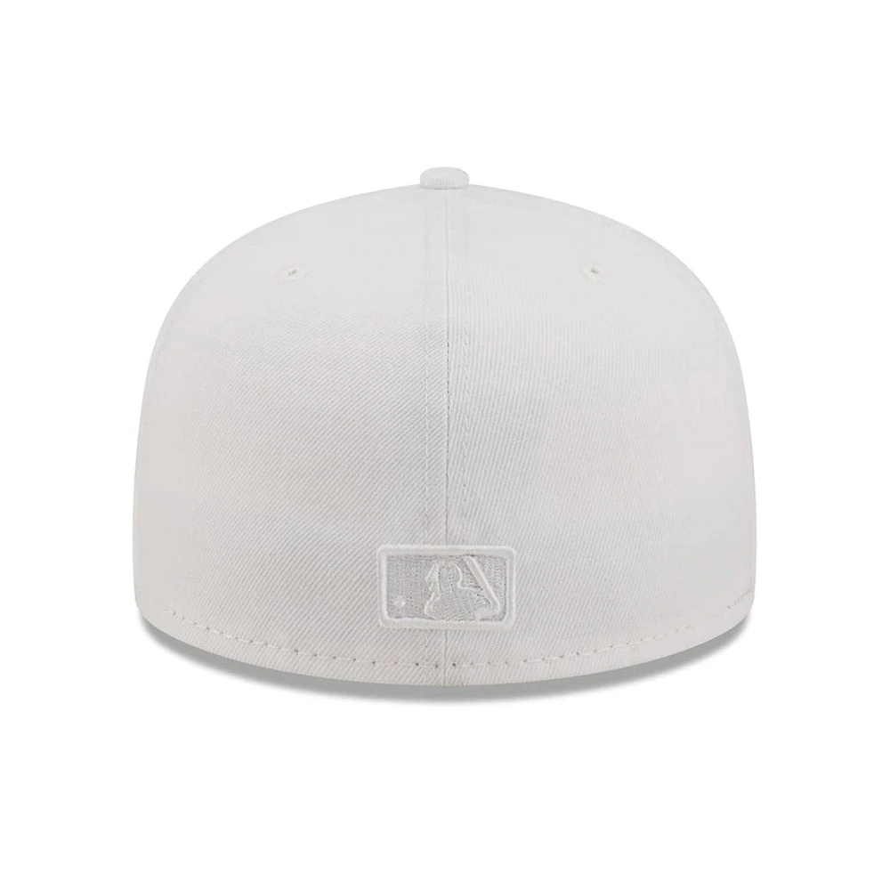 MLB Hat 5950 Tonal White Dodgers