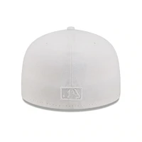 MLB Hat 5950 Tonal White Dodgers