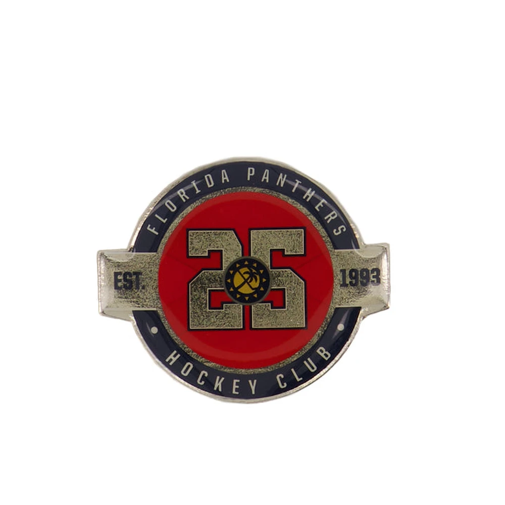 NHL Lapel Pin 25th Anniversary Panthers