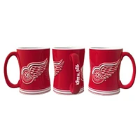 NHL Coffee Mug Sculpted Relief Red Wings