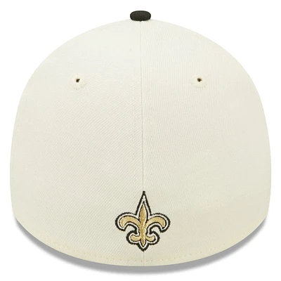 NFL Hat 3930 Sideline 2022 Cream Saints