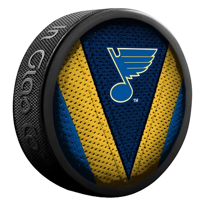 NHL Puck Stitch Blues