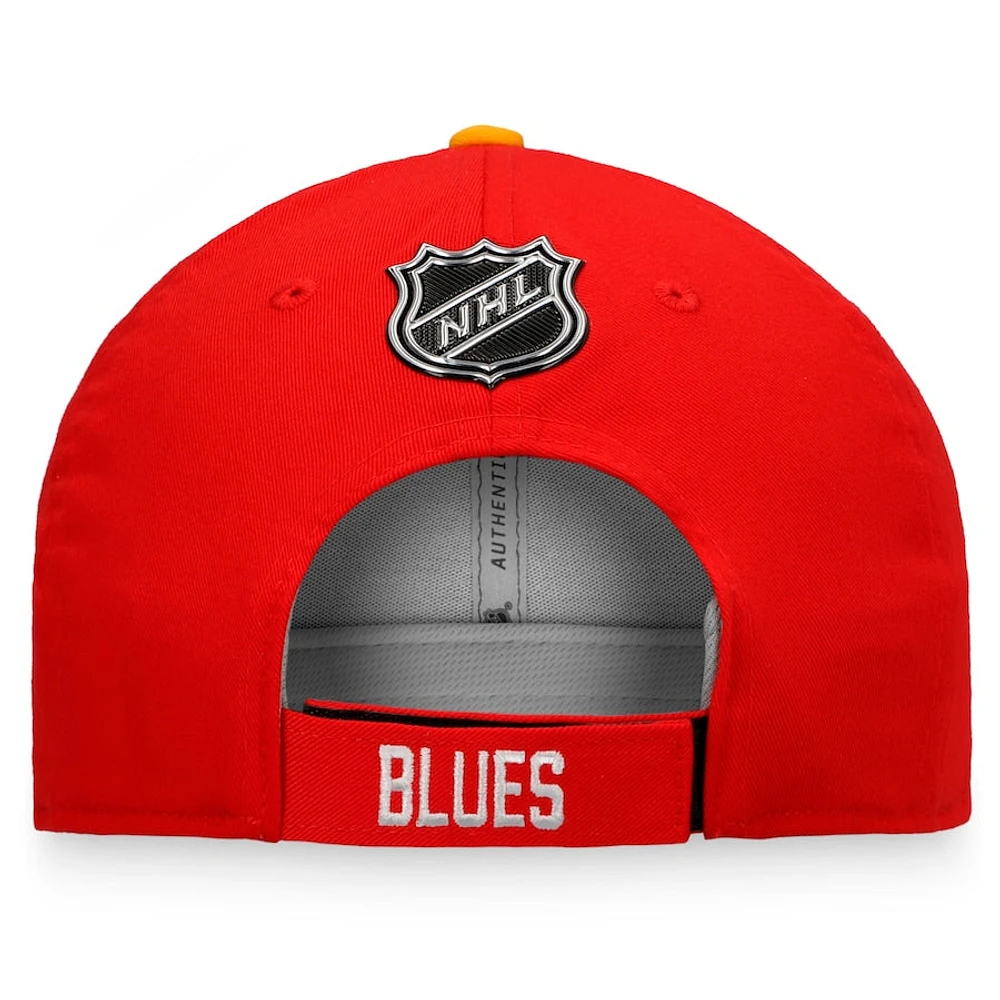 NHL Hat Structured Adjustable Reverse Retro Blues