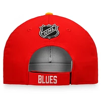 NHL Hat Structured Adjustable Reverse Retro Blues