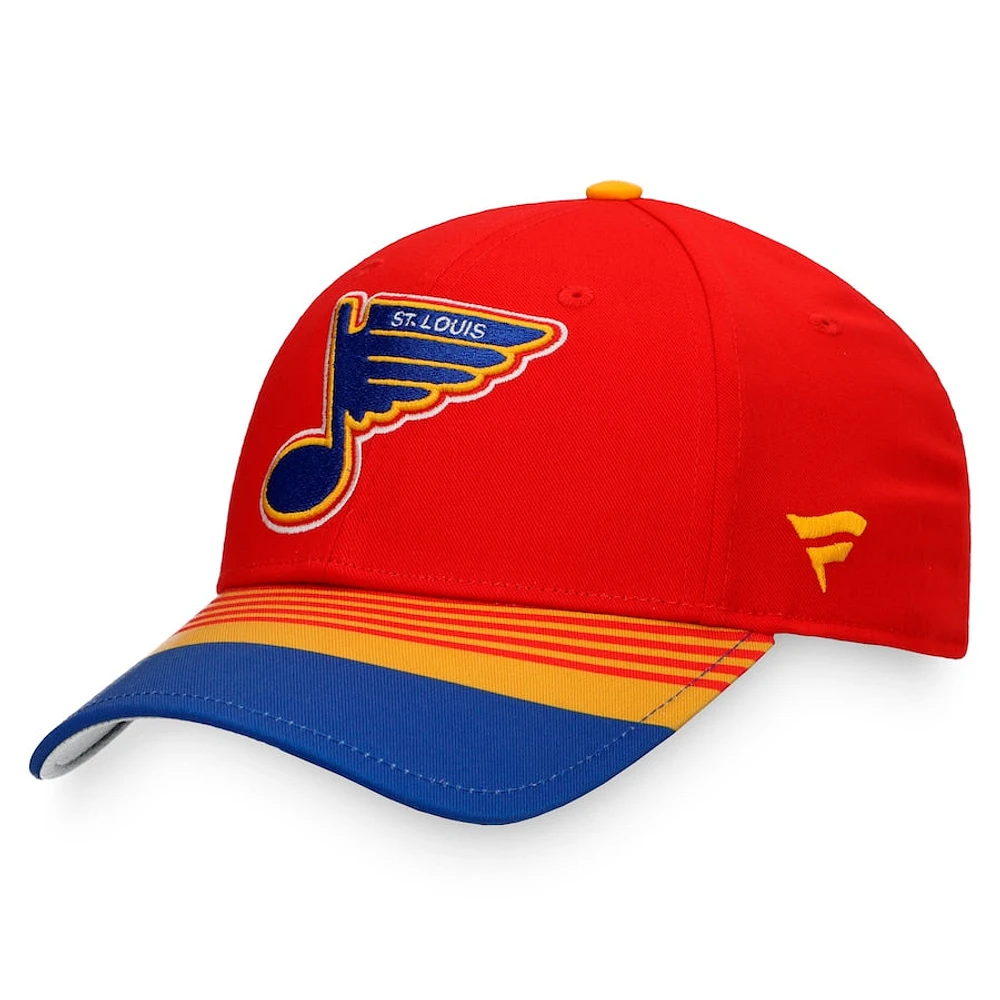 NHL Hat Structured Adjustable Reverse Retro Blues