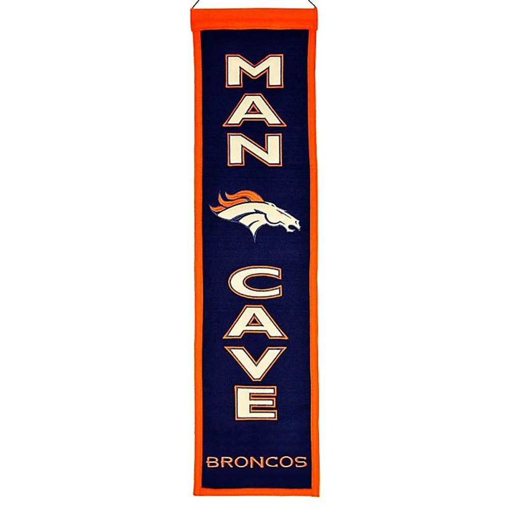 NFL Man Cave Banner Broncos