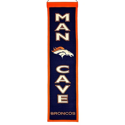 NFL Man Cave Banner Broncos