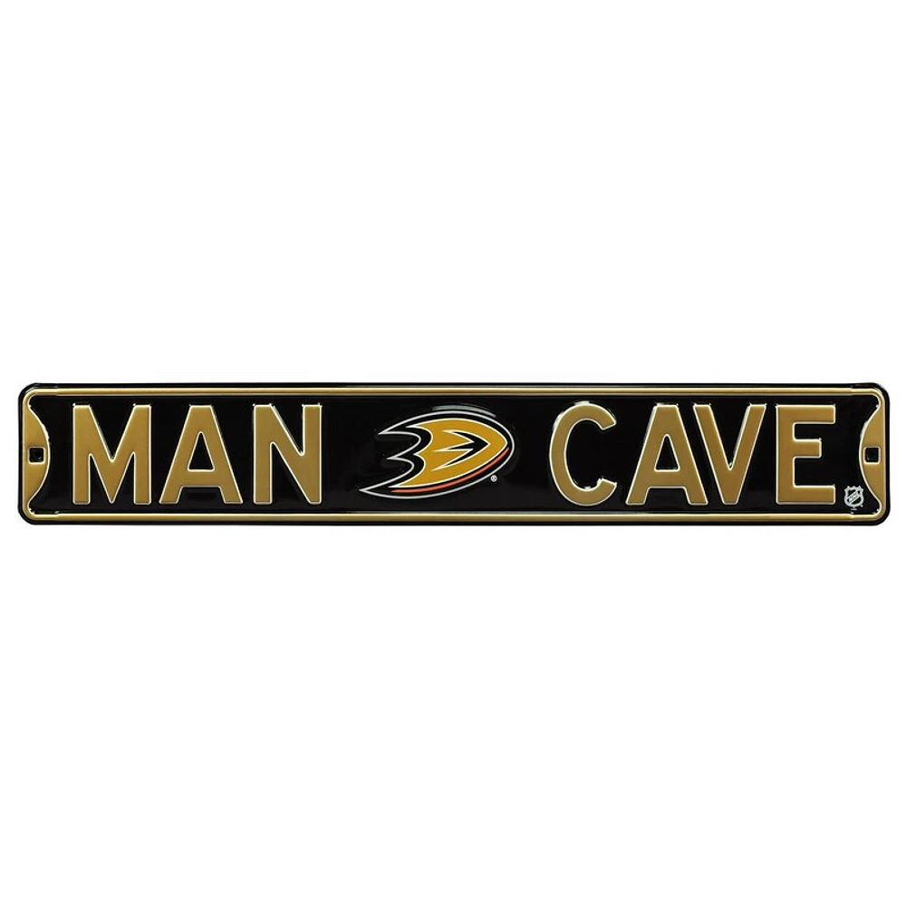 NHL Metal Street Sign Man Cave Ducks