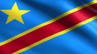Country Flag 3x5 Congo-Kinshasa