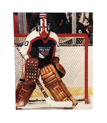 NHL 8x10 Vintage Player Photograph John Davidson Rangers