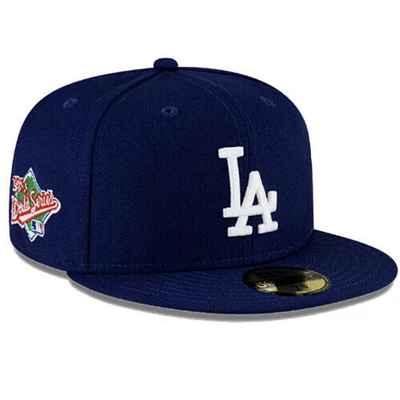 MLB Hat 5950 Cooperstown Wool World Series 1988 Dodgers (Royal Blue)