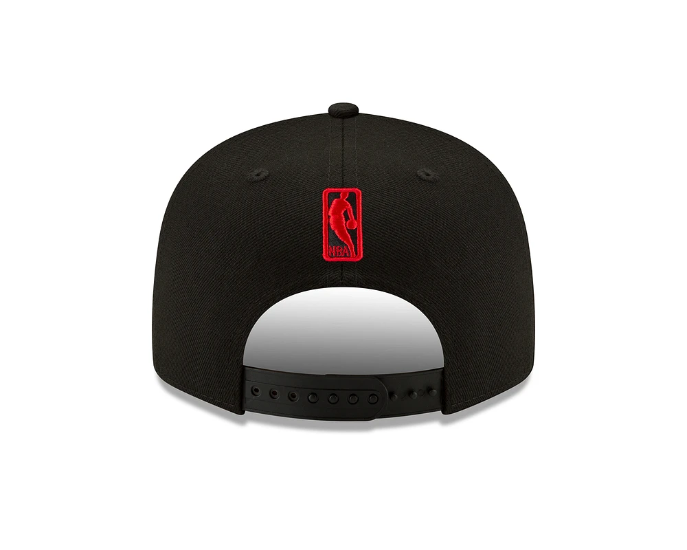 NBA Hat 950 Basic Snapback Black and Red Raptors