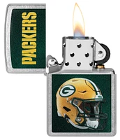 NFL Zippo Lighter Helmet Chrome Packers